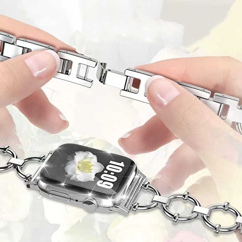 Bal-z ​​​Apple Watch Ultra 49mm Kordon KRD-56 Metal Strap Kayış