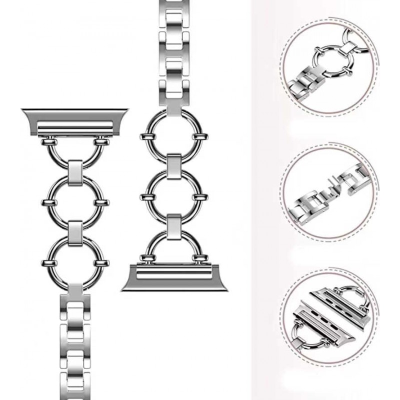 Bal-z ​​​Apple Watch Ultra 49mm Kordon KRD-56 Metal Strap Kayış