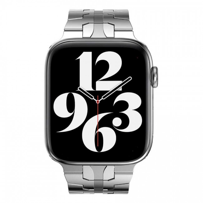 Apple Watch Ultra 49mm Kordon KRD-63 Metal Strap Kayış Apple Watch Ultra 49mm Kordon KRD-63 Metal Strap Kayış