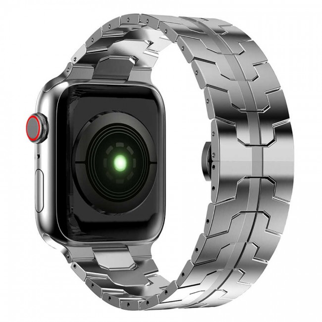 Apple Watch Ultra 49mm Kordon KRD-63 Metal Strap Kayış Apple Watch Ultra 49mm Kordon KRD-63 Metal Strap Kayış