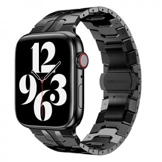 Apple Watch Ultra 49mm Kordon KRD-63 Metal Strap Kayış Apple Watch Ultra 49mm Kordon KRD-63 Metal Strap Kayış