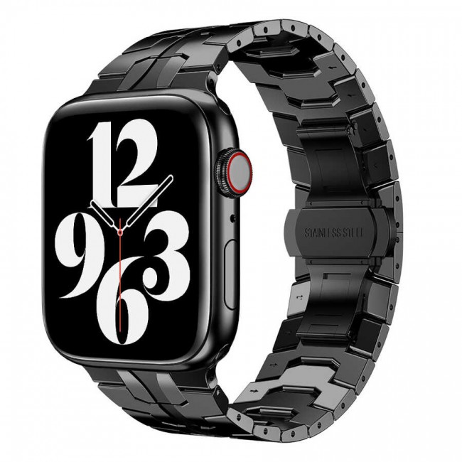 Apple Watch Ultra 49mm Kordon KRD-63 Metal Strap Kayış Apple Watch Ultra 49mm Kordon KRD-63 Metal Strap Kayış