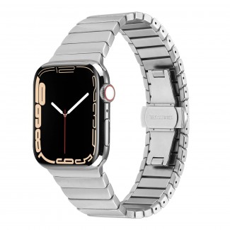 Apple Watch Ultra 49mm Kordon KRD-79 Metal Strap Kayış Apple Watch Ultra 49mm Kordon KRD-79 Metal Strap Kayış