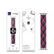 Apple Watch Ultra 49mm Kordon Wiwu Braided Solo Loop Contrast Color Medium Strap Kayış Apple Watch Ultra 49mm Kordon Wiwu Braided Solo Loop Contrast Color Medium Strap Kayış