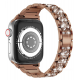 Apple Watch Ultra 49mm Kordon Wiwu Three Beads Set Auger Metal Strap Kayış Apple Watch Ultra 49mm Kordon Wiwu Three Beads Set Auger Metal Strap Kayış