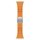 Apple Watch Ultra 49mm KRD-127 Metal Tokalı Silikon Kordon Apple Watch Ultra 49mm KRD-127 Metal Tokalı Silikon Kordon