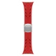 Apple Watch Ultra 49mm KRD-127 Metal Tokalı Silikon Kordon Apple Watch Ultra 49mm KRD-127 Metal Tokalı Silikon Kordon