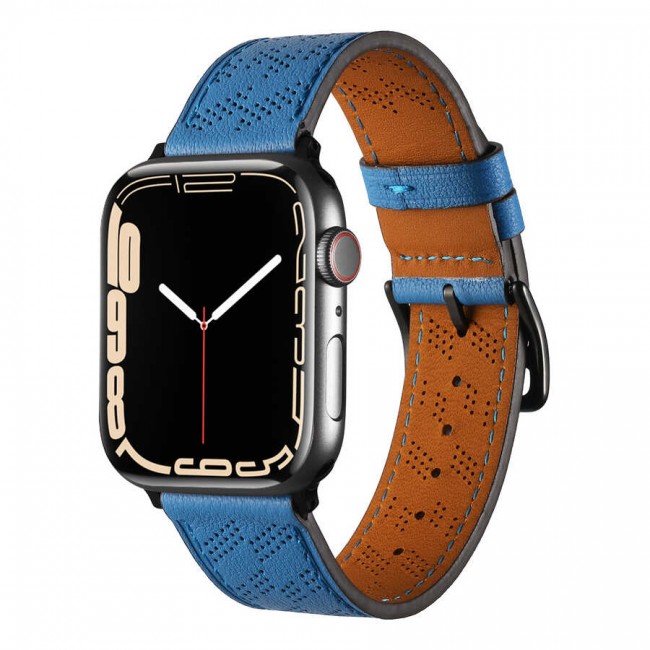 Apple Watch Ultra 49mm KRD-76 PU Deri Kordon Strap Kayış Apple Watch Ultra 49mm KRD-76 PU Deri Kordon Strap Kayış