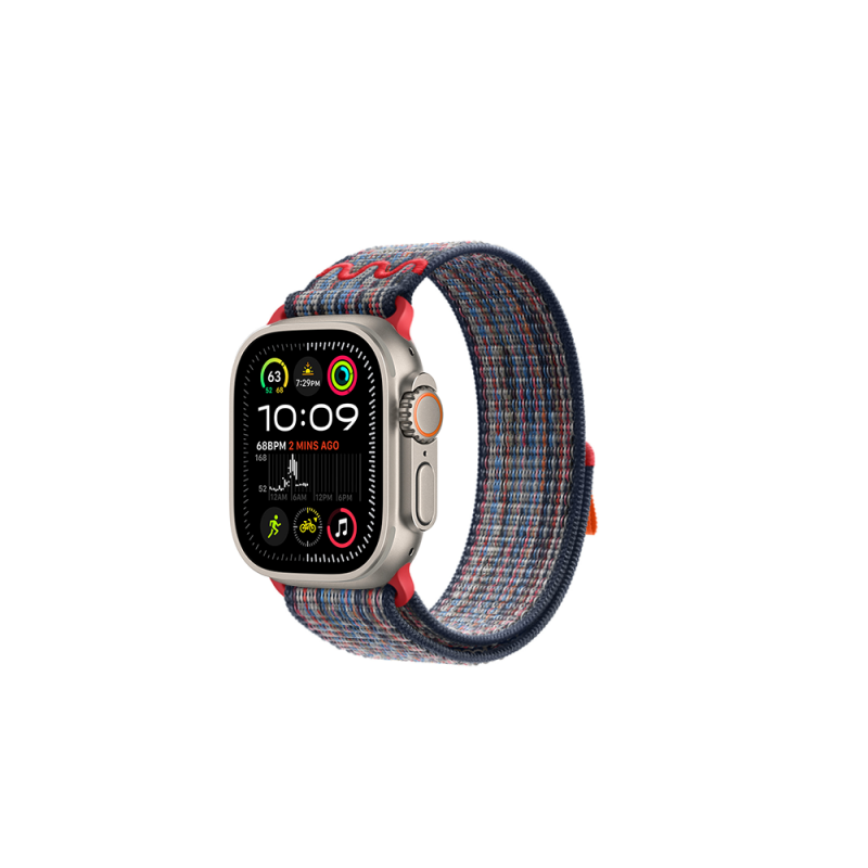 Bal-z Apple Watch Ultra 49mm KRD-91 Hasır Kordon Strap Kayış