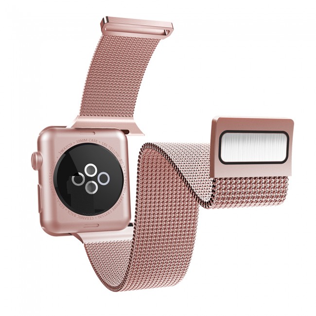 Apple Watch Ultra 49mm Raptic Mesh Band Serisi Metal Hasır Kordon