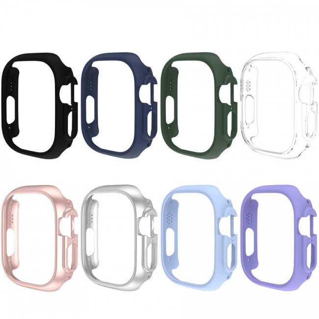 Apple Watch Ultra 49mm Sert PC Kasa Koruyucu Zore Watch Gard 18 Apple Watch Ultra 49mm Sert PC Kasa Koruyucu Zore Watch Gard 18