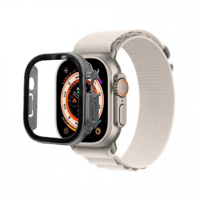 Apple Watch Ultra 49mm Sert PC Kasa Koruyucu Zore Watch Gard 22 Apple Watch Ultra 49mm Sert PC Kasa Koruyucu Zore Watch Gard 22