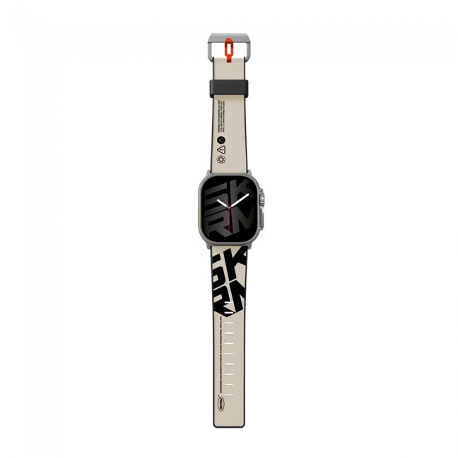 Apple Watch Ultra 49mm SkinArma Spunk Serisi PU Deri Kordon Apple Watch Ultra 49mm SkinArma Spunk Serisi PU Deri Kordon