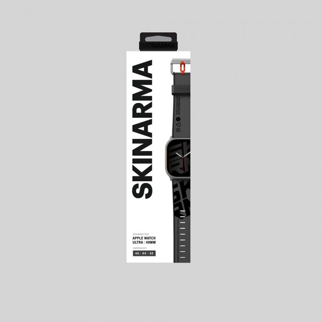 Apple Watch Ultra 49mm SkinArma Spunk Serisi PU Deri Kordon Apple Watch Ultra 49mm SkinArma Spunk Serisi PU Deri Kordon