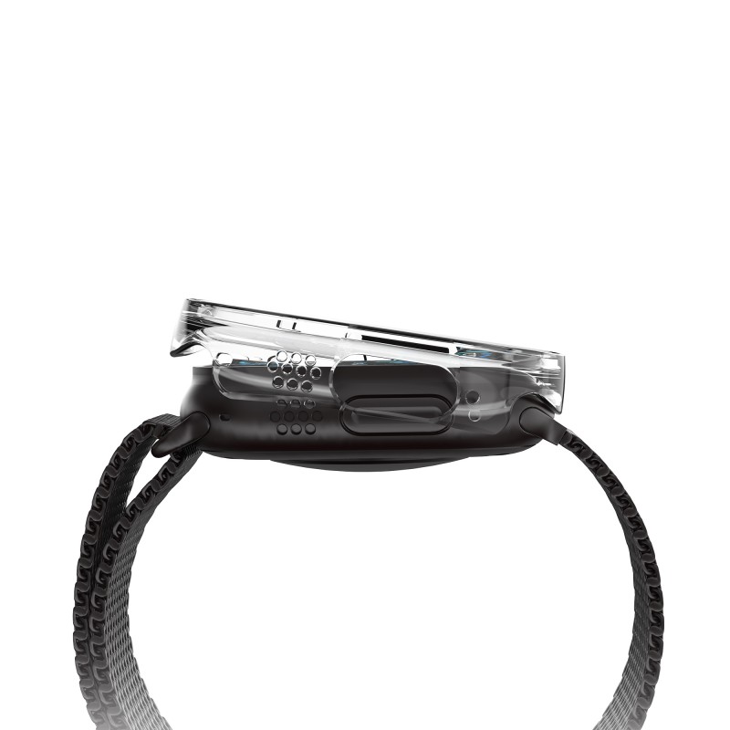 Bal-z Apple Watch Ultra 49mm Wiwu JD-108 Kasa Koruyucu + HD Ekran Koruyucu Film