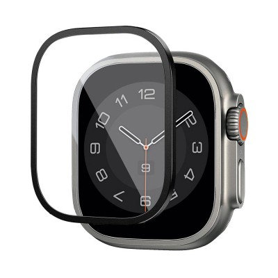 Bal-z Apple Watch Ultra 49mm Wiwu Wi-JD106 Easy Install Akıllı Saat Temperli Cam Ekran Koruyucu