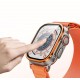 Apple Watch Ultra 49mm Zore ALM-01 Metal Çerçeveli Ekran Koruyucu
