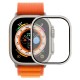 Apple Watch Ultra 49mm Zore ALM-02 Metal Çerçeveli Ekran Koruyucu
