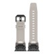 Apple Watch Ultra 49mm Zore KRD-101 Titanyum Metal Başlıklı Silikon Kordon Apple Watch Ultra 49mm Zore KRD-101 Titanyum Metal Başlıklı Silikon Kordon