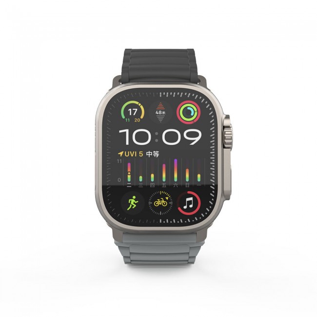 Apple Watch Ultra 49mm Zore KRD-122 Silikon Kordon Strap Kayış Apple Watch Ultra 49mm Zore KRD-122 Silikon Kordon Strap Kayış