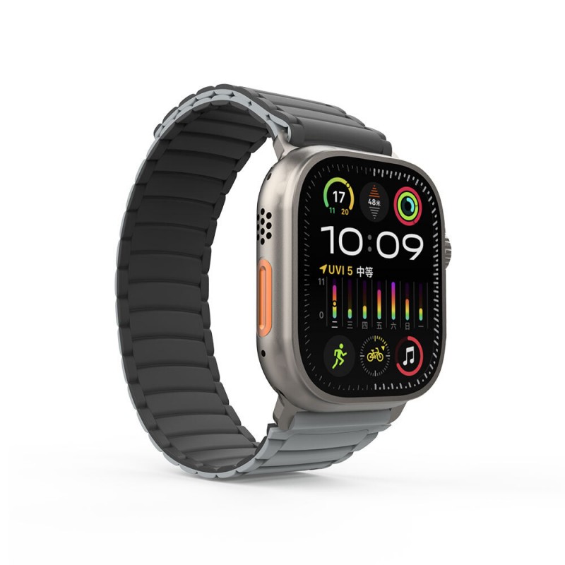 Bal-z Apple Watch Ultra 49mm Zore KRD-122 Silikon Kordon Strap Kayış