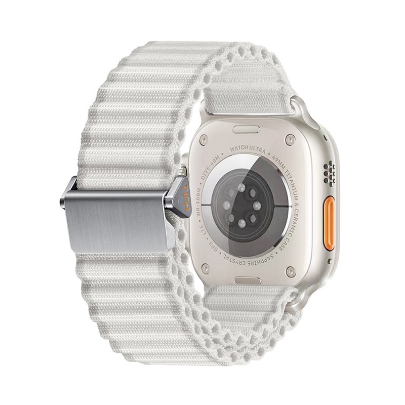 Bal-z Apple Watch Ultra 49mm Zore KRD-123 Naylon Kumaş Hasır Örgülü Kordon