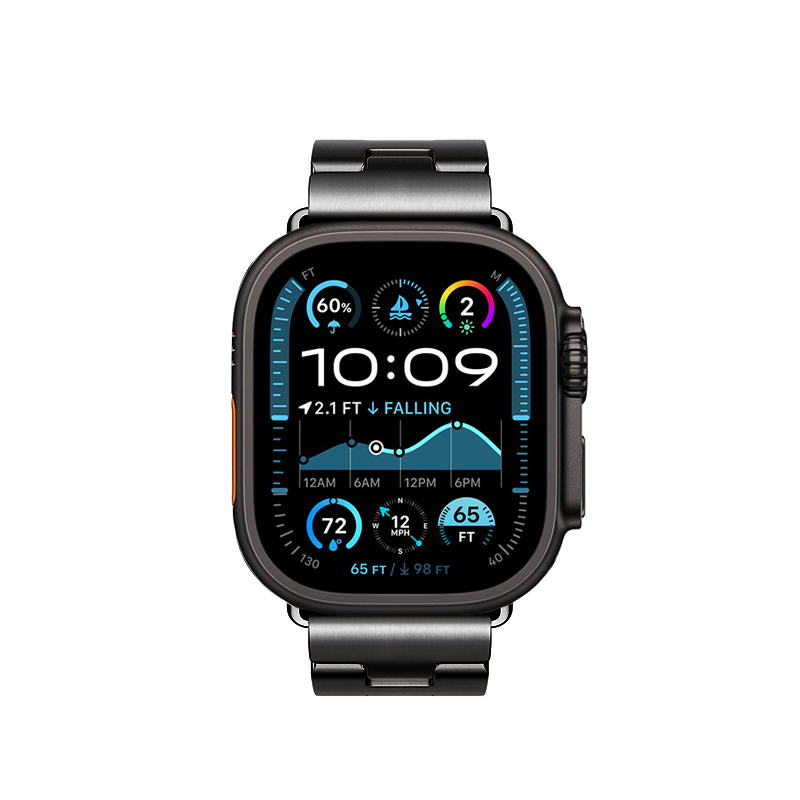 Bal-z Apple Watch Ultra 49mm Zore KRD-125 Metal Kordon Strap Kayış