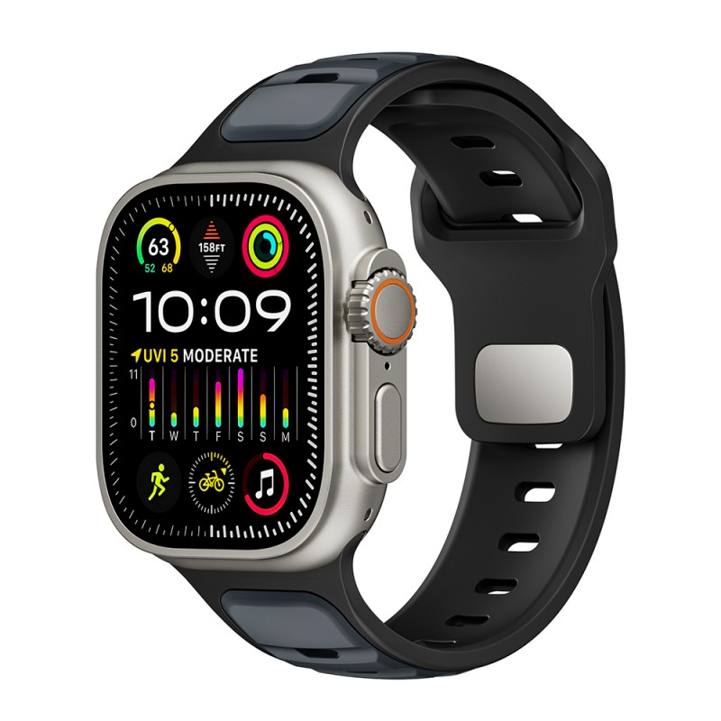 Bal-z Apple Watch Ultra 49mm Zore KRD-135 Silikon Kordon Strap Kayış