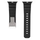 Apple Watch Ultra 49mm Zore KRD-145 Metal Tokalı Silikon Kordon Apple Watch Ultra 49mm Zore KRD-145 Metal Tokalı Silikon Kordon
