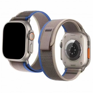 Apple Watch Ultra 49mm Zore KRD-77 Hasır Kordon Apple Watch Ultra 49mm Zore KRD-77 Hasır Kordon