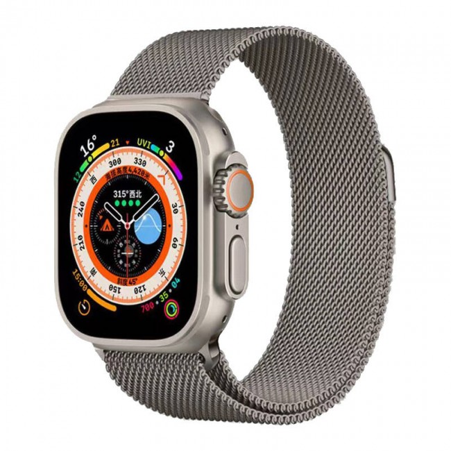 Apple Watch Ultra 49mm Zore KRD-98 Metal Kordon Apple Watch Ultra 49mm Zore KRD-98 Metal Kordon