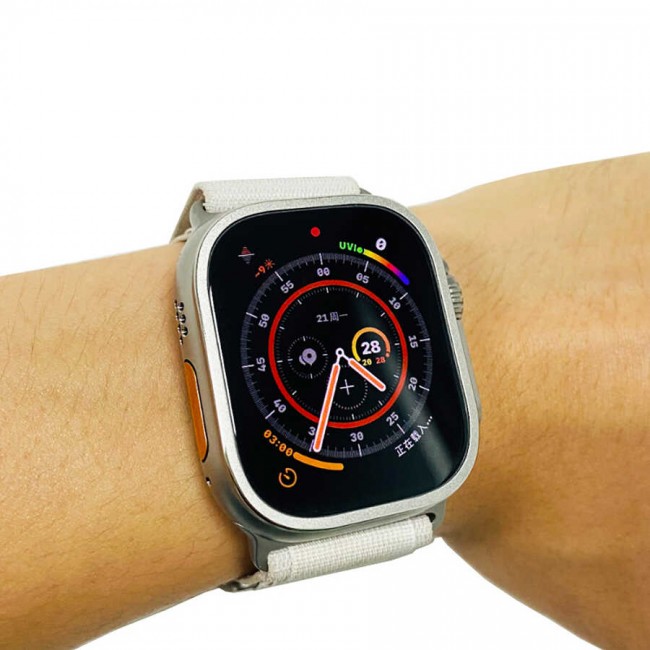 Apple Watch Ultra 49mm Zore Metal Kasa Koruyucu Saat Çerçevesi Apple Watch Ultra 49mm Zore Metal Kasa Koruyucu Saat Çerçevesi