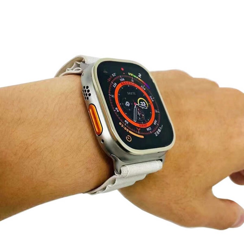 Bal-z Apple Watch Ultra 49mm  Metal Kasa Koruyucu Saat Çerçevesi