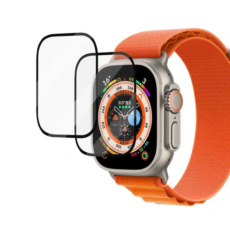 Bal-z Apple Watch Ultra 49mm  PMMA - Cam Saat Ekran Koruyucu