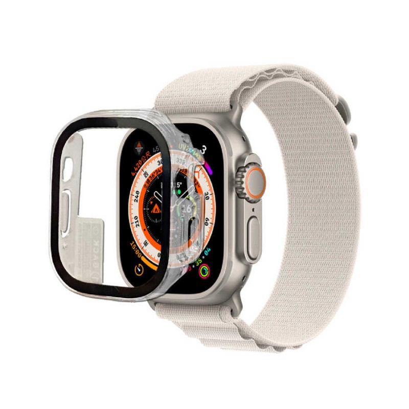 Bal-z Apple Watch Ultra 49mm  Watch Gard 01 Kasa Ve Ekran Koruyucu