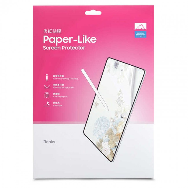 Benks Apple iPad 2 3 4 Paper-Like Ekran Koruyucu Benks Apple iPad 2 3 4 Paper-Like Ekran Koruyucu