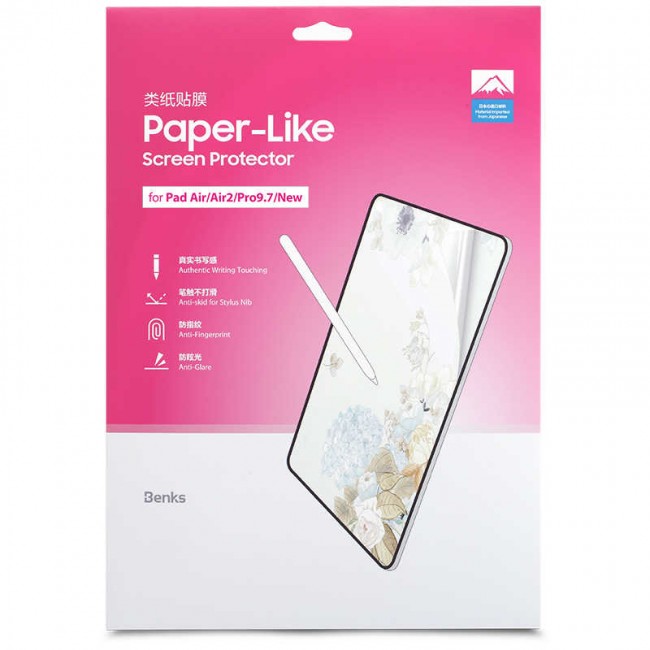Benks Apple iPad 9.7 Paper-Like Ekran Koruyucu Benks Apple iPad 9.7 Paper-Like Ekran Koruyucu