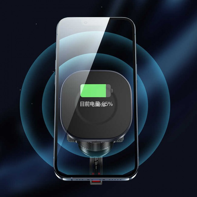 Benks CZ02 Pro Wireless Şarjlı Araç Telefon Tutucu Benks CZ02 Pro Wireless Şarjlı Araç Telefon Tutucu