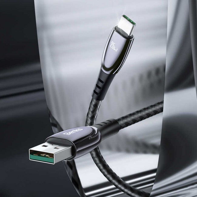 Benks D40 25W Type-C Usb Kablo 2M Benks D40 25W Type-C Usb Kablo 2M