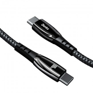Benks D41 100W Type-C To Type-C Kablo 1.2M Benks D41 100W Type-C To Type-C Kablo 1.2M