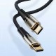 Benks D42 Şeffaf Görünümlü Type-C To PD Kablo 100W 1.2M Benks D42 Şeffaf Görünümlü Type-C To PD Kablo 100W 1.2M