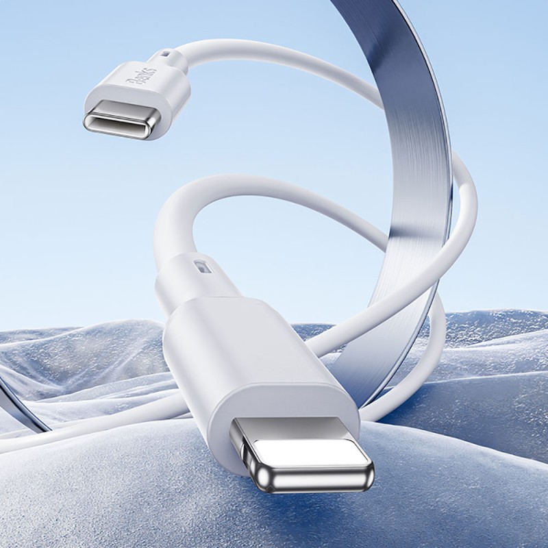 Bal-z Benks D45 Type-C to Lightning PD Hızlı Şarj ve Data Kablo 480Mbps 1.2 Metre