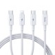 Benks D46 Type-C to Type-C & Type-C & Lightning PD3.0 Örgülü Şarj ve Data Kablosu 100W 1.2 Metre Benks D46 Type-C to Type-C & Type-C & Lightning PD3.0 Örgülü Şarj ve Data Kablosu 100W 1.2 Metre