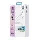 Benks D47 USB-A to Type-C PD 3.0 Örgülü Şarj ve Data Kablosu 66W 1 Metre Benks D47 USB-A to Type-C PD 3.0 Örgülü Şarj ve Data Kablosu 66W 1 Metre