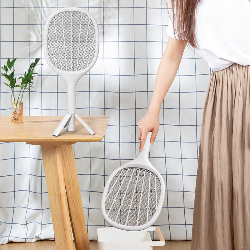 Bal-z Benks DW01 Elektrikli Standlı Işıklı Sinek Kovucu Raket