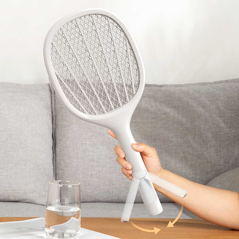 Bal-z Benks DW01 Elektrikli Standlı Işıklı Sinek Kovucu Raket