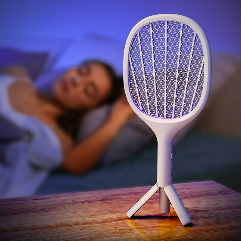 Bal-z Benks DW01 Elektrikli Standlı Işıklı Sinek Kovucu Raket