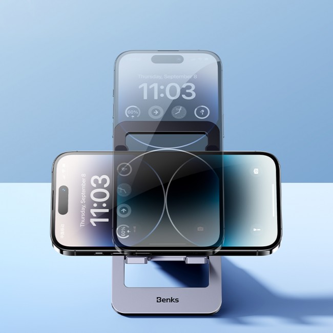 Benks L50 Katlanabilir Ultra İnce Metal Telefon Standı Benks L50 Katlanabilir Ultra İnce Metal Telefon Standı