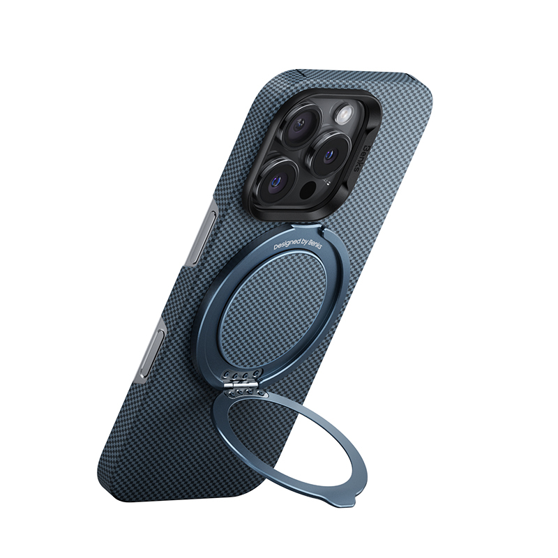 Bal-z Benks L52 Magnetik 360 Derece Dönebilen ArmorTint Kevlar Tasarımlı Parmak Ring Stand