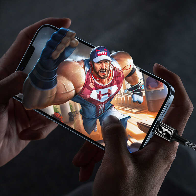 Bal-z Benks M18 Type-C to Lightning Aramid Fiber Veri Kablosu 1.8m 3A